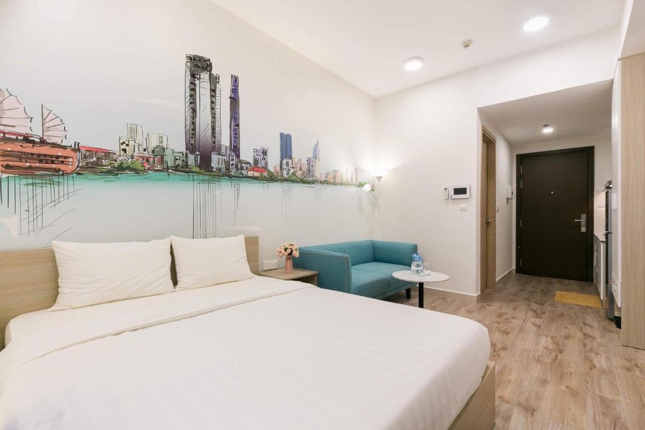 Yo'S Homes Rivergate Apartment Infinity Pool Near District 1 호치민 외부 사진