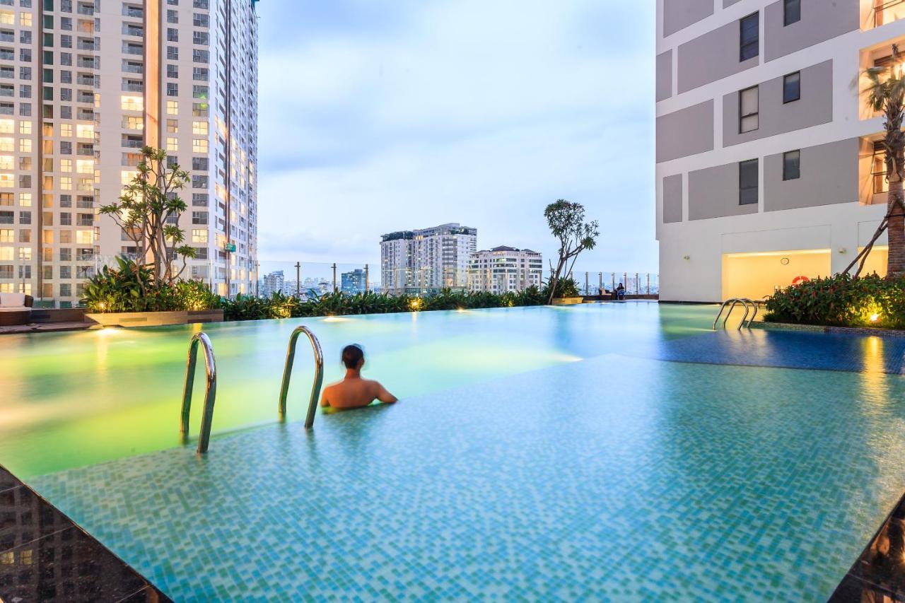Yo'S Homes Rivergate Apartment Infinity Pool Near District 1 호치민 외부 사진