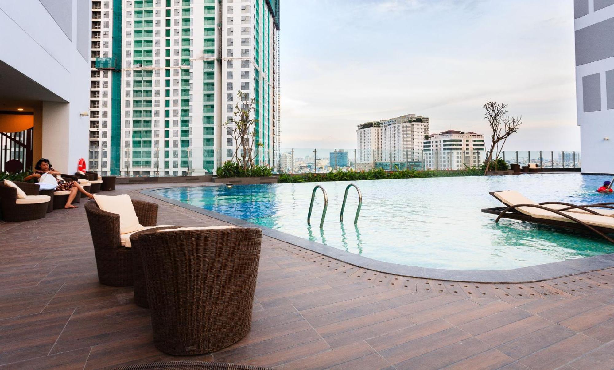 Yo'S Homes Rivergate Apartment Infinity Pool Near District 1 호치민 외부 사진