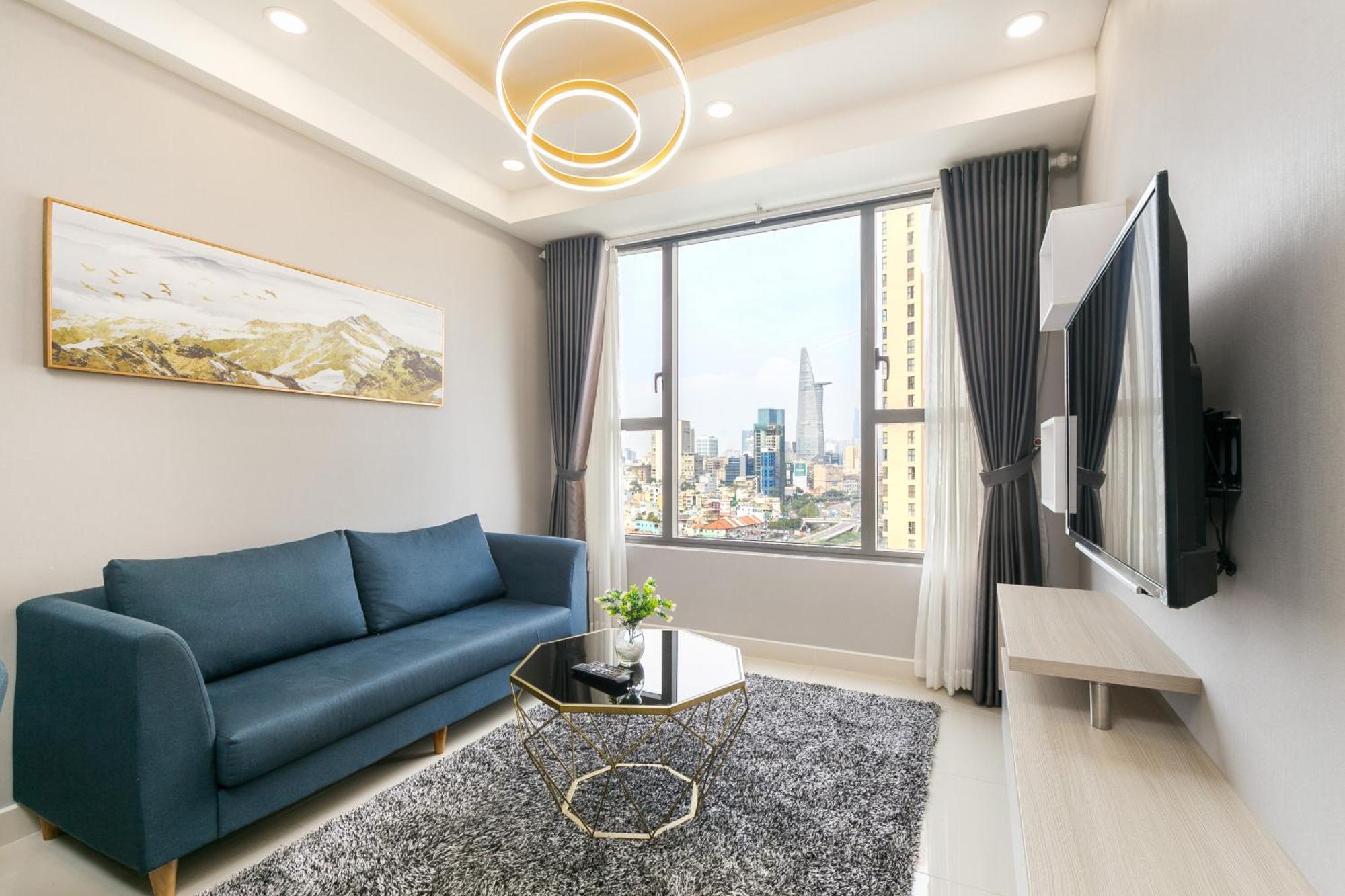 Yo'S Homes Rivergate Apartment Infinity Pool Near District 1 호치민 외부 사진