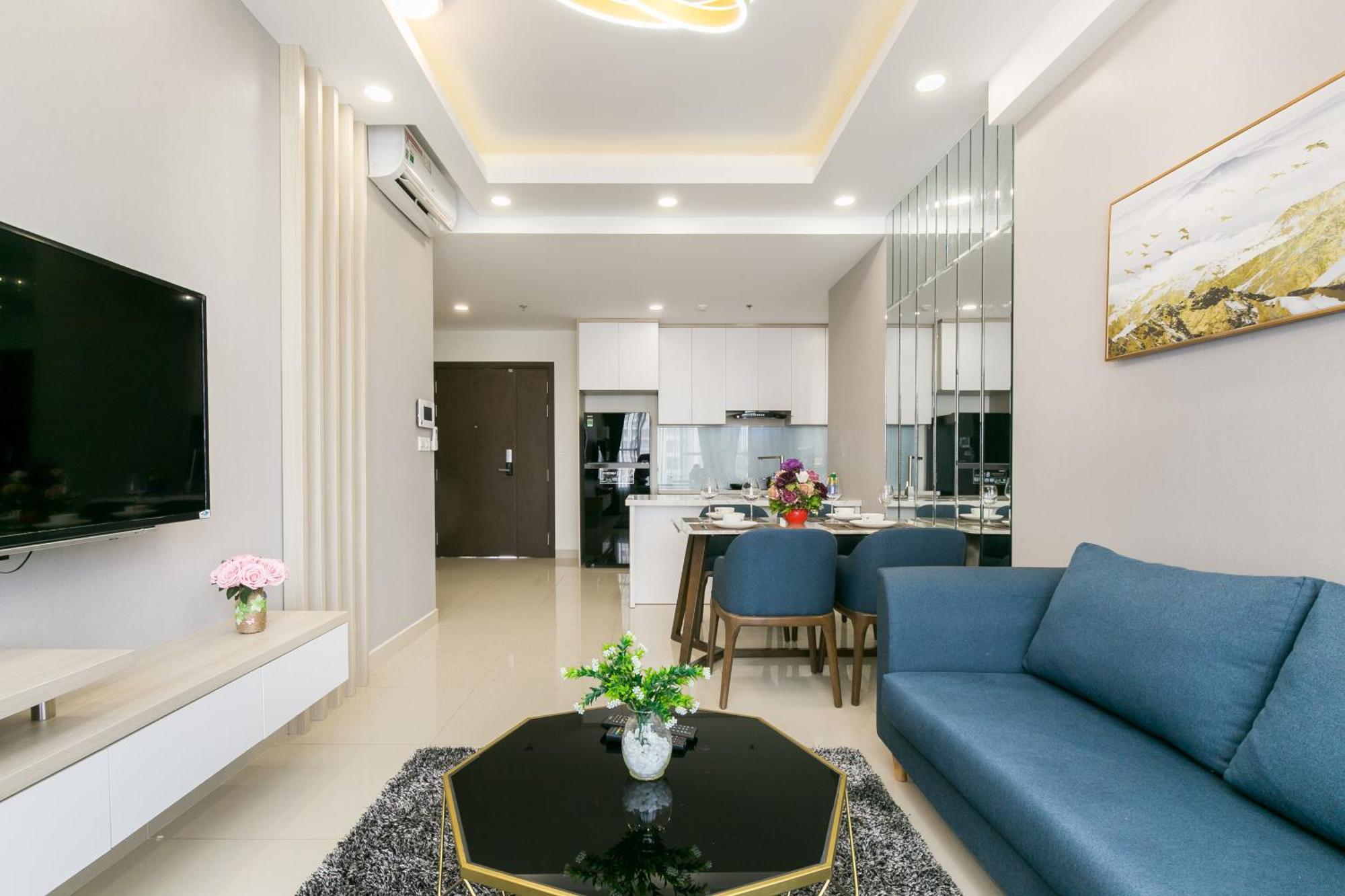 Yo'S Homes Rivergate Apartment Infinity Pool Near District 1 호치민 외부 사진