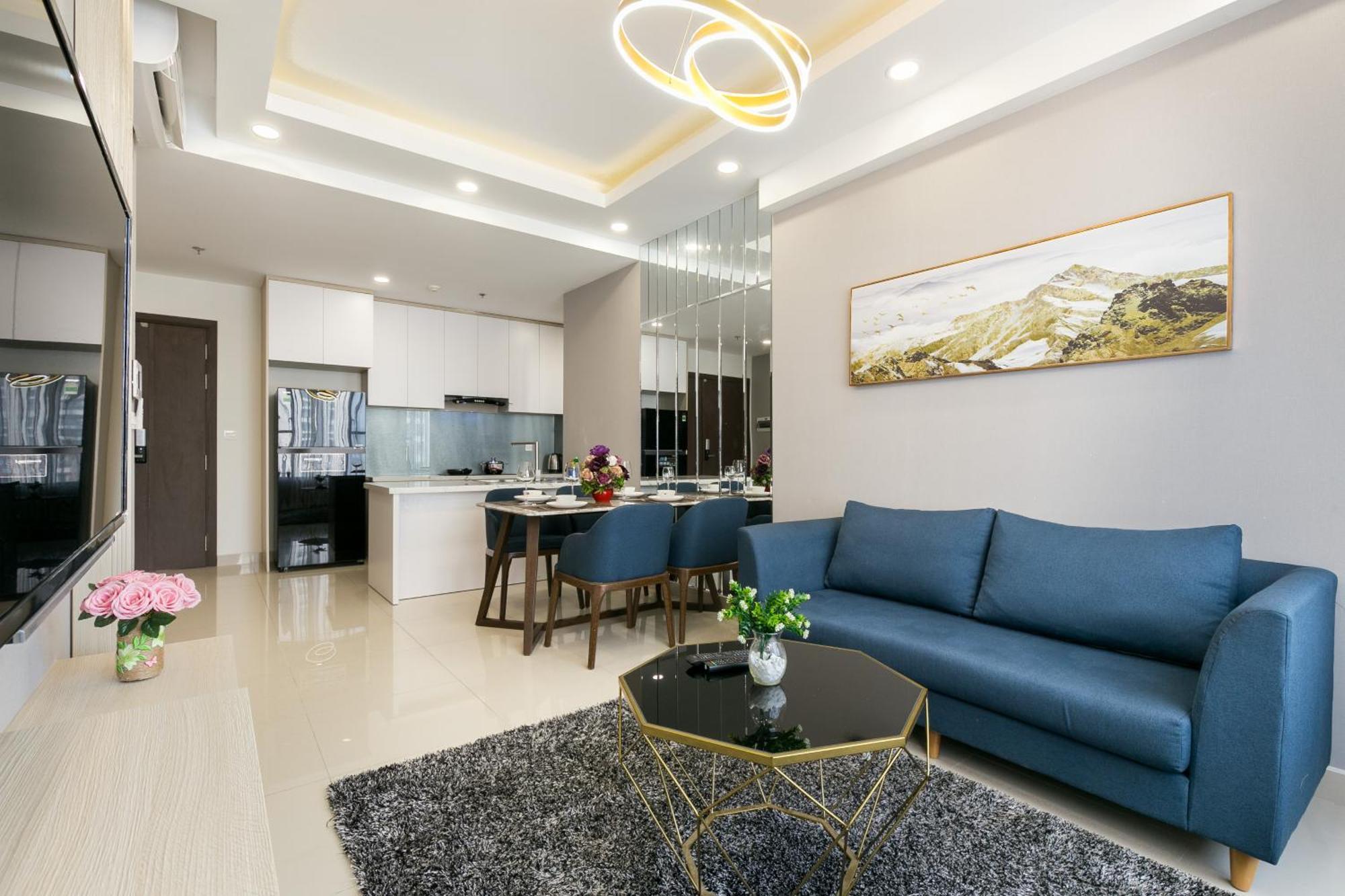 Yo'S Homes Rivergate Apartment Infinity Pool Near District 1 호치민 외부 사진