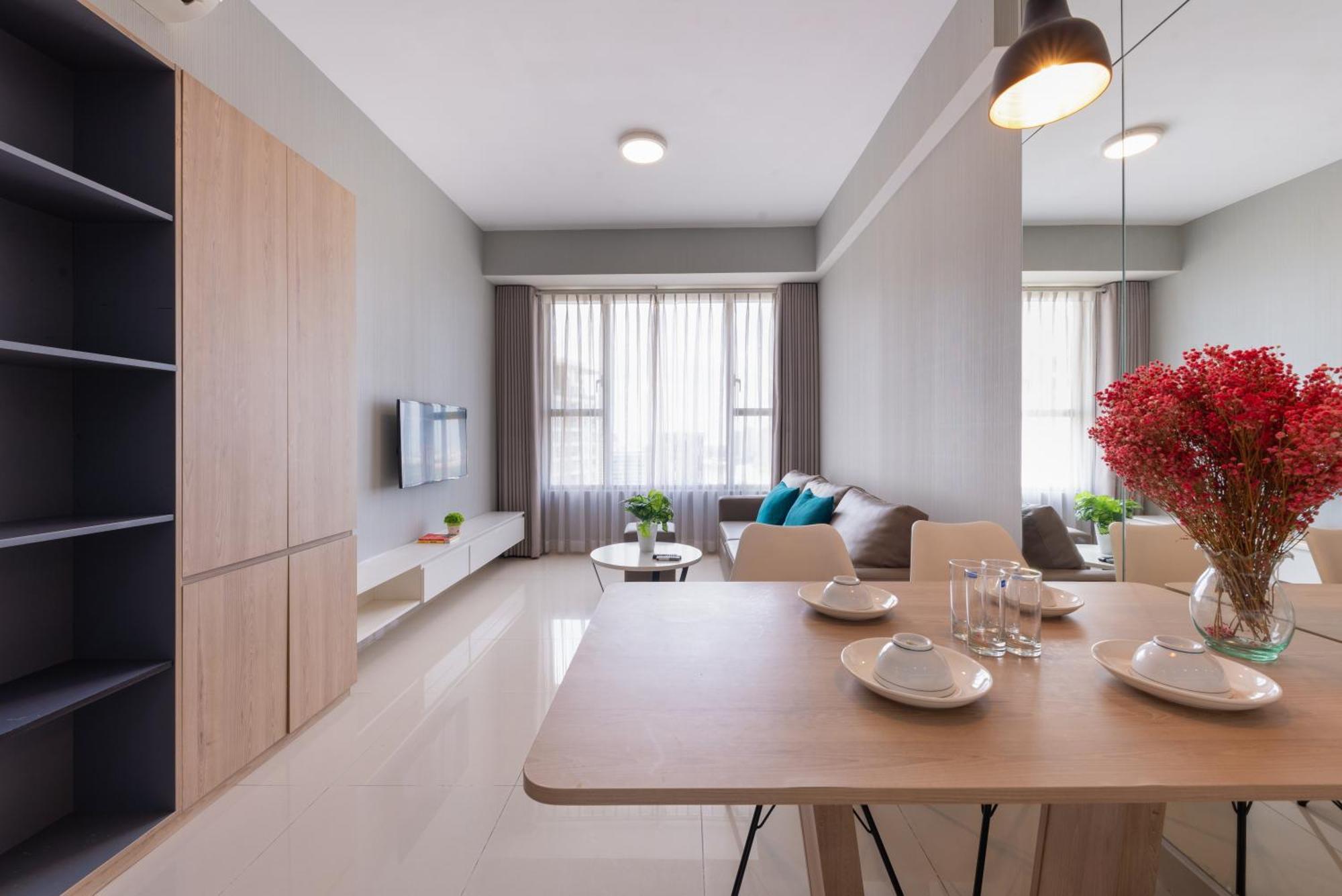 Yo'S Homes Rivergate Apartment Infinity Pool Near District 1 호치민 외부 사진