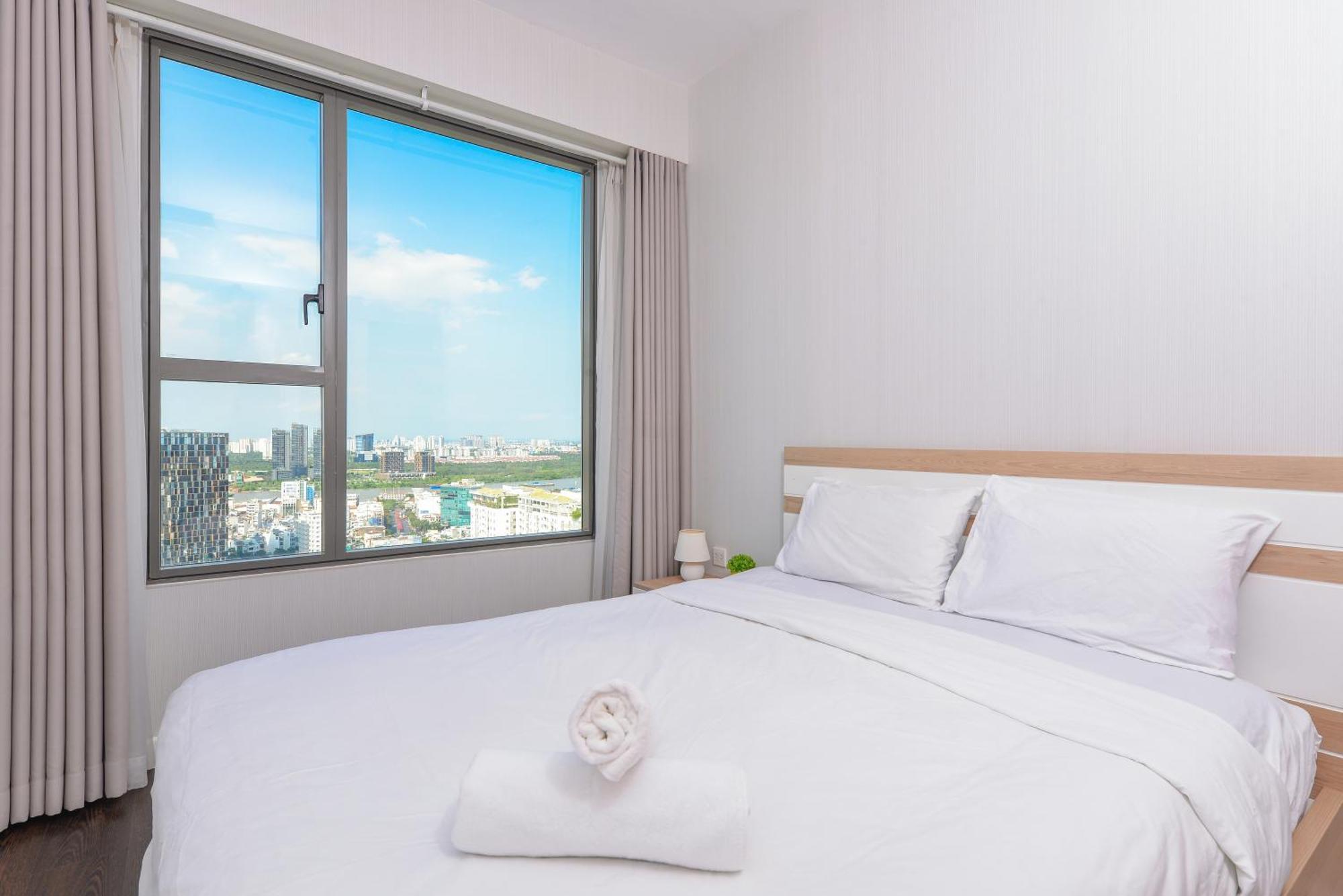 Yo'S Homes Rivergate Apartment Infinity Pool Near District 1 호치민 외부 사진