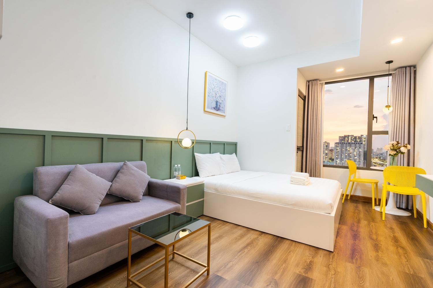 Yo'S Homes Rivergate Apartment Infinity Pool Near District 1 호치민 외부 사진