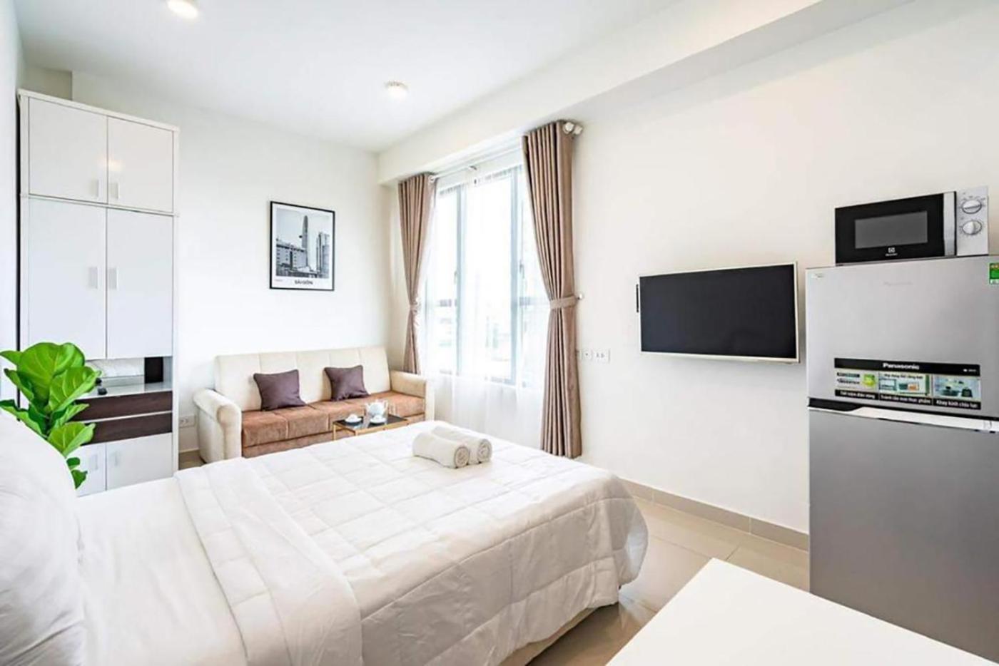 Yo'S Homes Rivergate Apartment Infinity Pool Near District 1 호치민 외부 사진